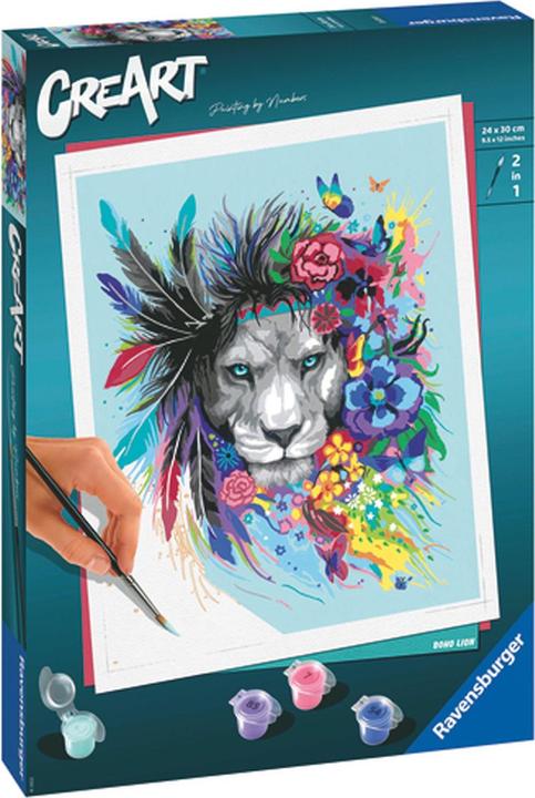 Produktbild Ravensburger CreArt Boho Löwe