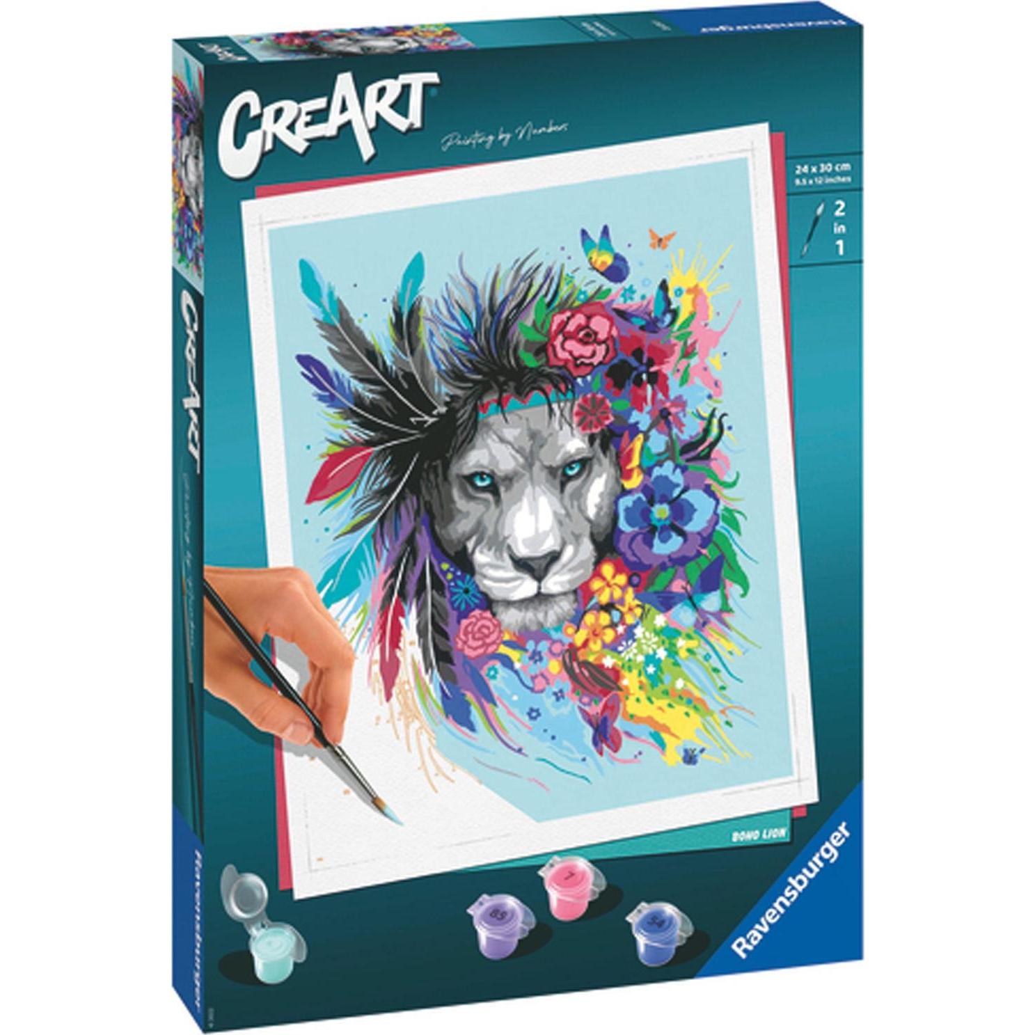 Ravensburger CreArt Boho Löwe