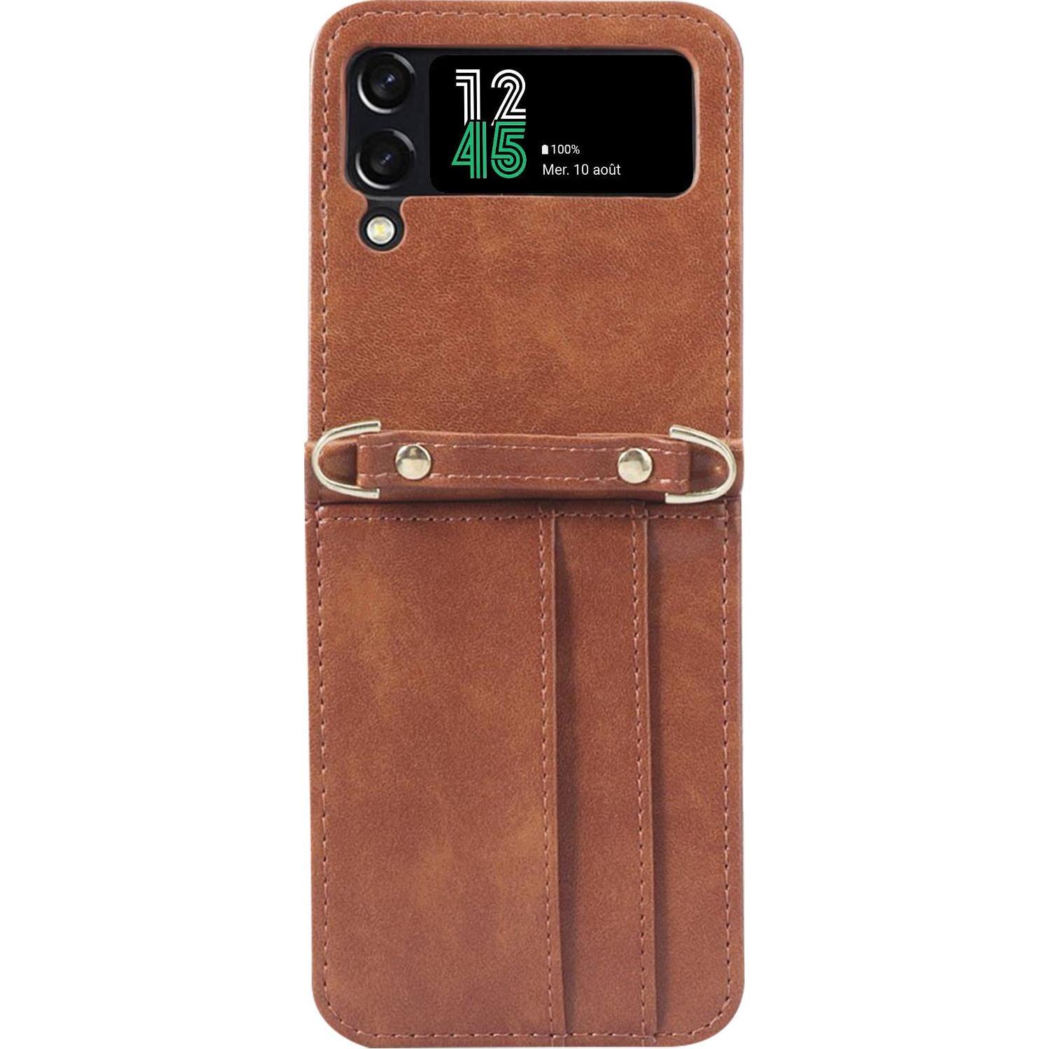 Thumbnail - Avizar Versatile Case Series (Samsung Galaxy Z Flip4), Smartphone Hülle, Braun