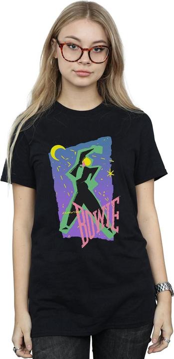 Produktbild David Bowie Moonlight Dance Boyfriend Fit TShirt (L)