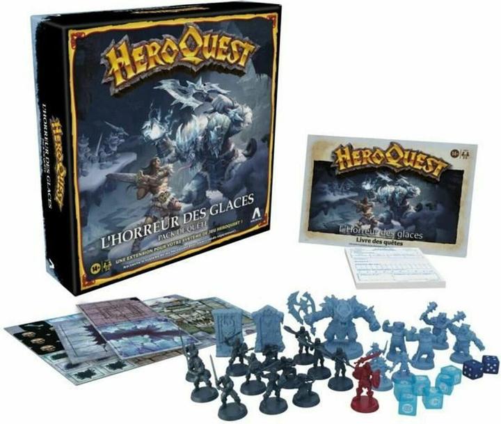 Immagine prodotto Hasbro Gaming Pacchetto avventura HeroQuest Il terrore del ghiaccio (Francese)
