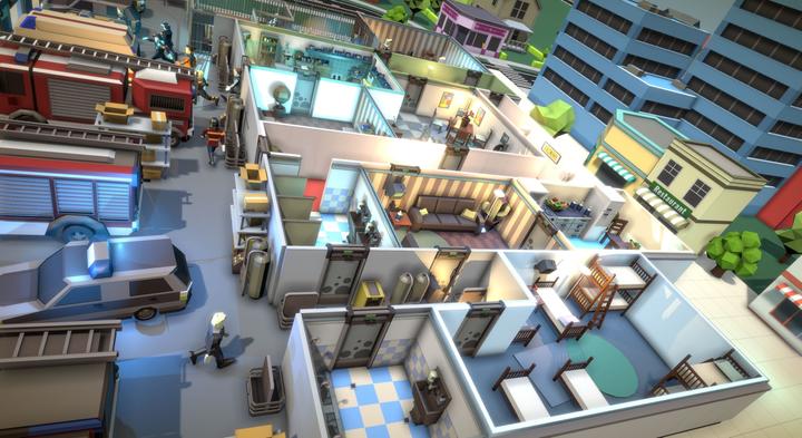 Produktbild Aerosoft Rescue HQ - Der Blaulicht Tycoon (PC, DE)