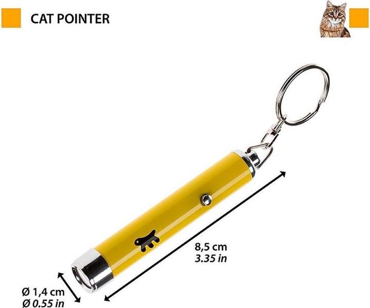 Actual product image Ferplast CAT POINTER - LED TOY- a toy for cats (Cat activity toy)