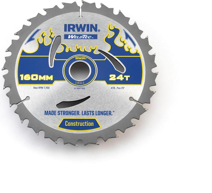 Produktbild Irwin Pj. d. WELDTEC 160x20(16)x24T 2,4 mm ATB