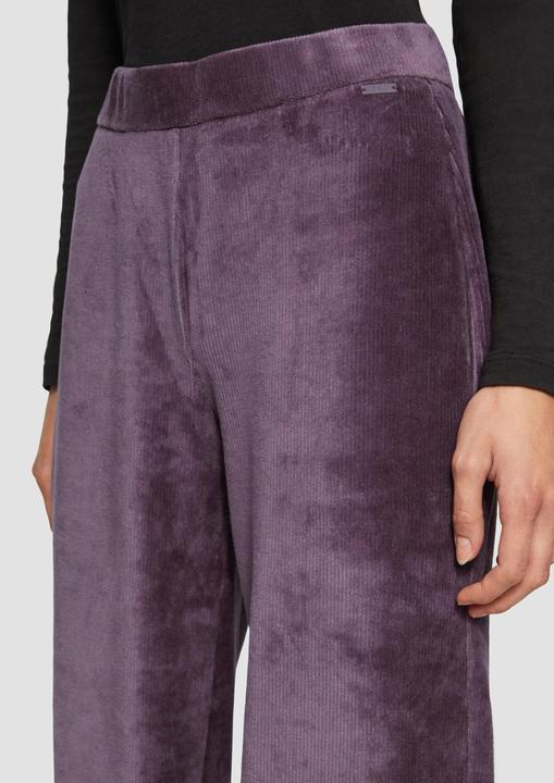Produktbild S.Oliver Hose Elastische Wide Leg-Hose in Cordoptik (38)