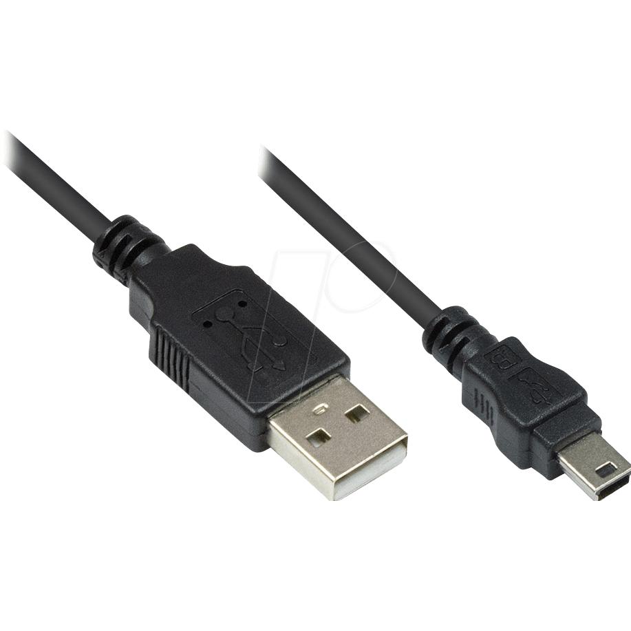 Thumbnail - Good Connections USB-2.0 Anschlusskabel (1 m, USB 2.0), USB Kabel