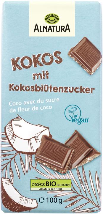 Immagine prodotto Alnatura Cioccolato al cocco biologico 100g (100 g)