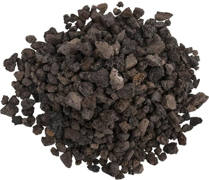 Image du produit vidaXL Granulat de lave 10 kg noir 1-2 cm,Couleur : noir,Matériau (Décoration, autres éléments)