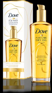 Dove Olio Pure Care senza peso (100 ml)