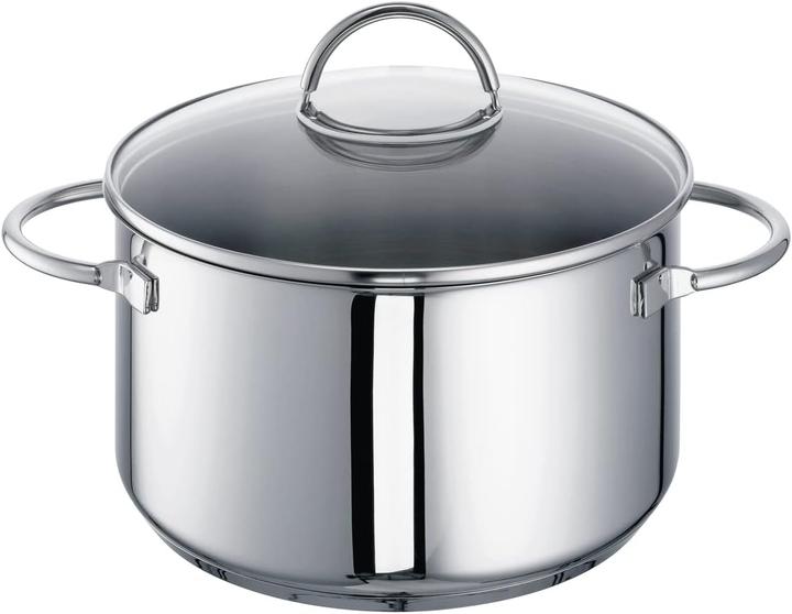 Schulte-Ufer Kg Meat pot 24 cm Ø, approx. 5.50 l Ravenna (Pot, Stainless steel)