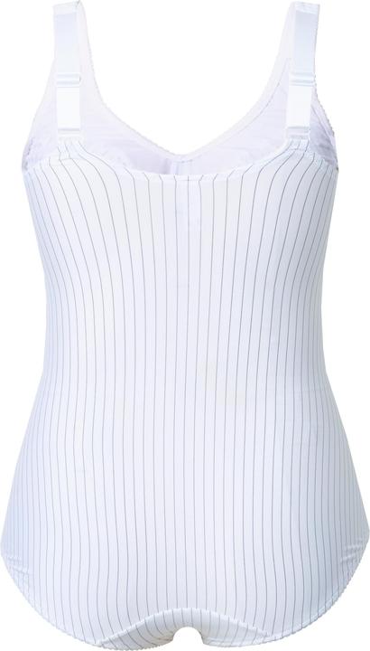 Produktbild Ulla Popken Shaping-Body, Nadelstreifen, ohne BH tragbar (100 C)