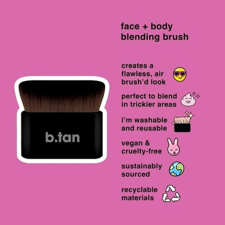 Actual product image B.Tan Blending Brush