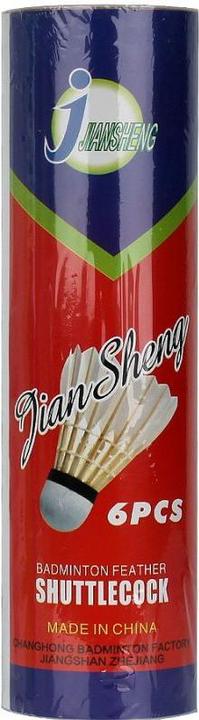 Actual product image Techman Badminton shuttlecocks 6 pieces BS203