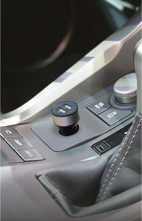 Immagine prodotto T'nB Adattatore di ricarica da 12/24 volt a 2xUSB