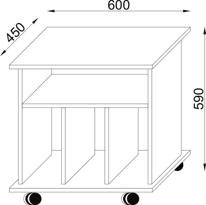 Immagine prodotto VCM Retal (60 x 45 x 59 cm)