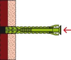 Productafbeelding Fischer Dübel SX Plus Green 5x25 (90 Pcs.)