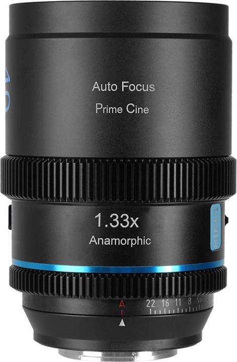 Produktbild Sirui 40AF 133X-ZN 40mm T1.81.33X S35 AF Anamorphic Objektiv (Nikon Z-mount, Neutral Flare) (Nikon Z, APS-C / DX)