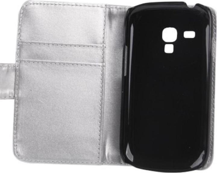 Produktbild König Design Handytasche Flip Strass für Handy Samsung Galaxy S3 mini (Samsung Galaxy S3 Mini)