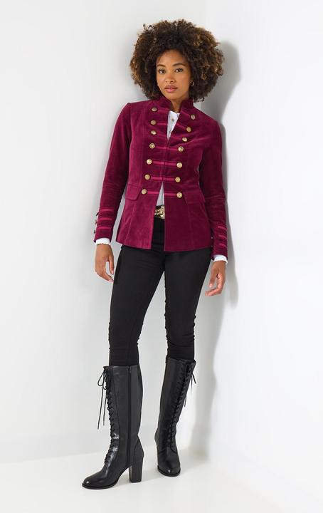 Immagine prodotto Joe Browns Buttoned Velvet Military Jacket (46)