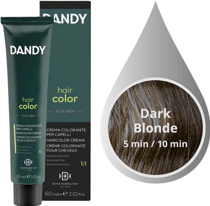 Actual product image Dandy Hair Colour 6 dark blonde 60 ml (Dark Blonde)