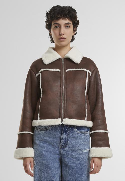 Produktbild Urban Classics Ladies Shearling Jacket - 173187 (M)
