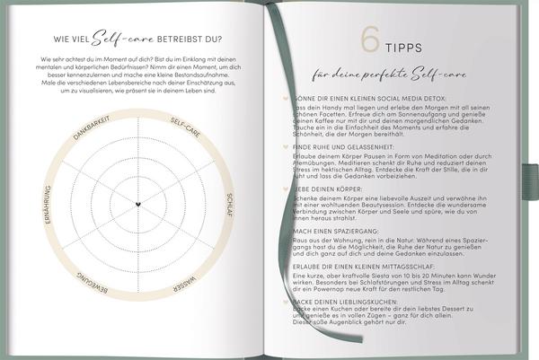 Produktbild Self-care Tagebuch Salbei (A5)