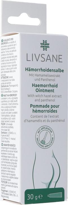 Actual product image Livsane Hemorrhoid ointment (Intimate washing lotion)