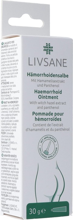 Livsane Hämorrhoidensalbe (Intimwaschlotion)