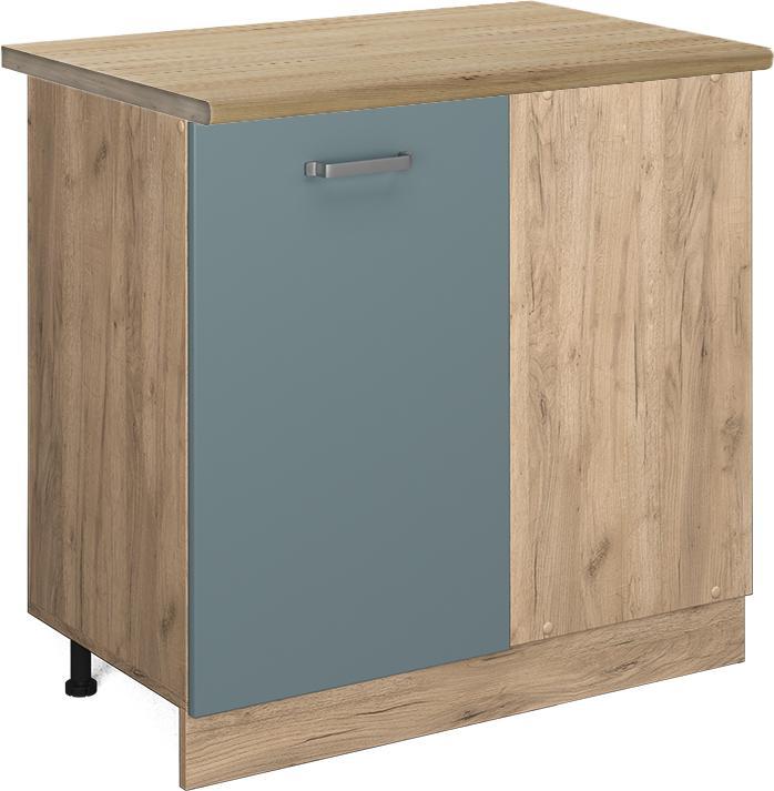 Blau-Grau, Goldkraft Eiche