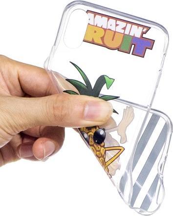 Produktbild Ueli Express iPhone XS / X Slim Gummi Schutzhülle Ananas (Apple iPhone XS, Apple iPhone X)