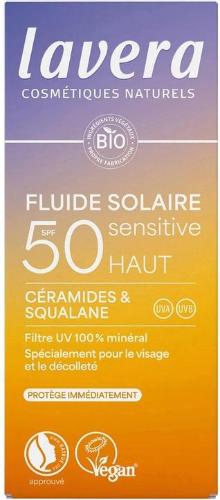 Immagine prodotto Lavera Sonnenfluid sensitiv LSF50 Tube 40 ml (Crema solare, SPF 50+, 40 ml, 329.76 g)