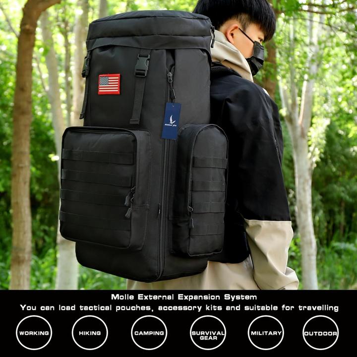 Actual product image Outdoor Extra Large Camping Backpack (85 l)