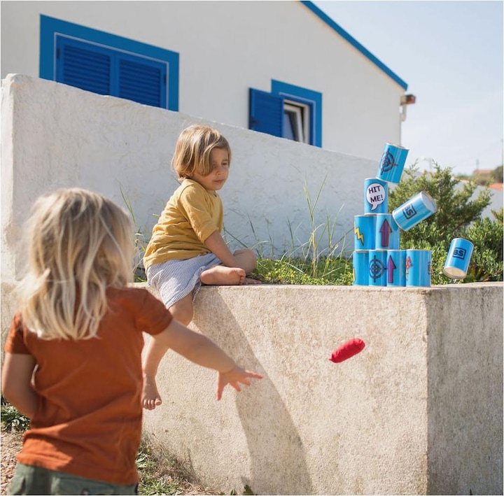 Actual product image BS Canned food throwing (French, German, Italian, English)