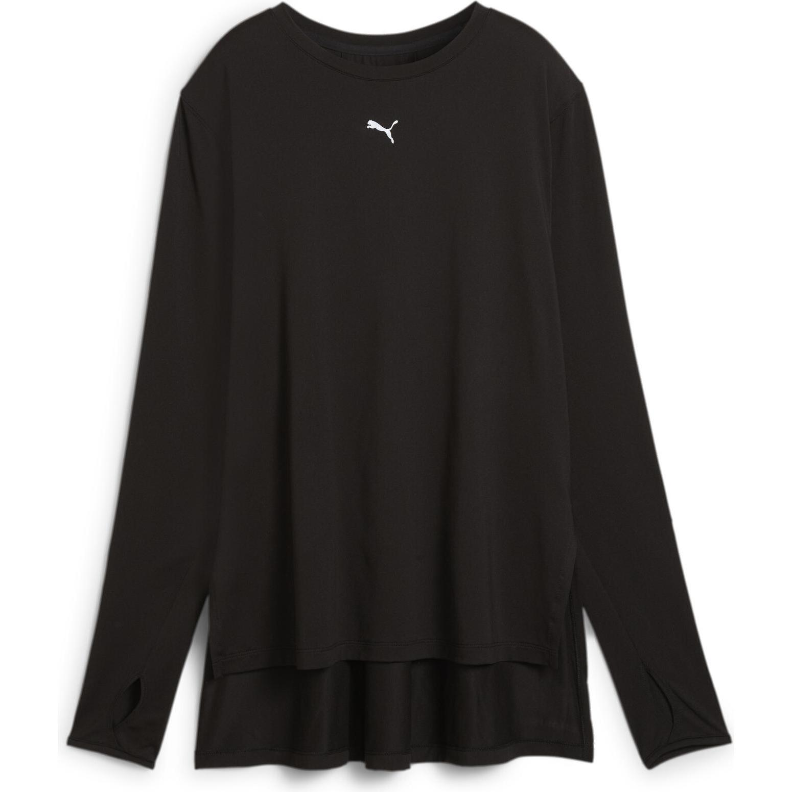 Puma, Damen, Sportshirt, Modest Oversized Tee (L), Schwarz, L