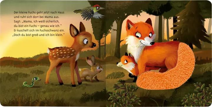 Immagine prodotto Ravensburger Mein erstes Vorlese-Fühlbuch: Bist du ein Fuchs? (Tedesco)