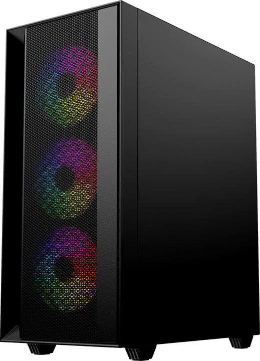 Actual product image Gembird computer case Fornax 4000 ARGB (ITX, ATX)