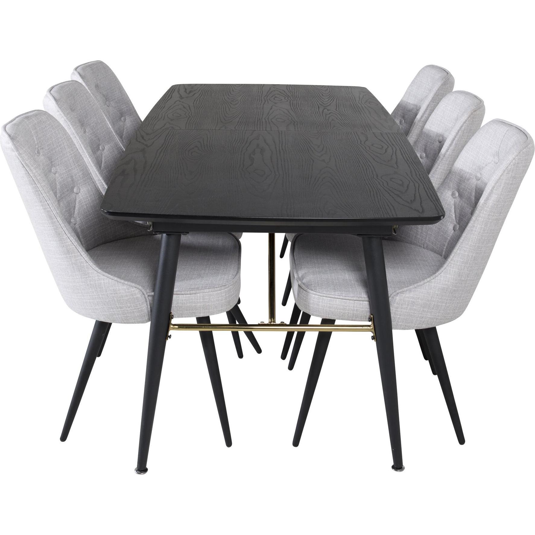 Venture Home, Esstisch, Gold, Velvet Deluxe