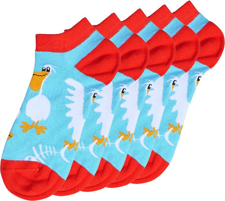 Actual product image Unabux Sneakersocken Prints (5-pack, 42 - 46)