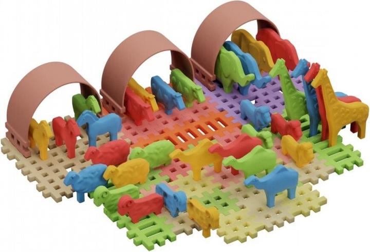 Actual product image Marioinex Mini Waffel 62 Stück Tiere