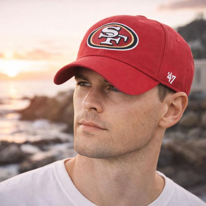 Produktbild 47 Brand Strapback Cap - Legend San Francisco 49Ers Rot (One Size)