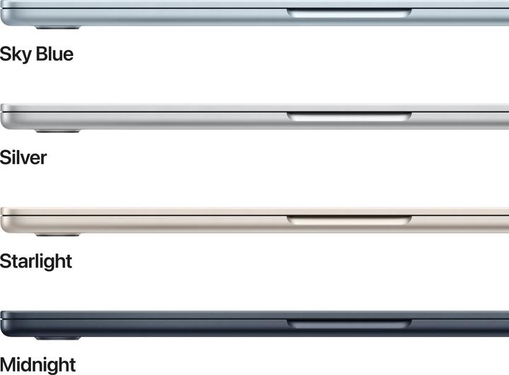 Produktbild Apple MacBook Air – 2025 (13.60", M4, 24 GB, 512 GB, DE)