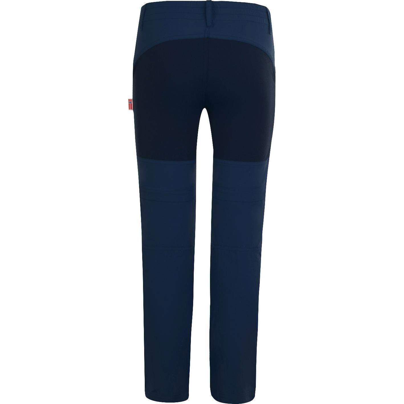 Thumbnail - Trollkids, Jungen, Outdoorhose, Kid's Nordfjord Zip-Off Pants Slim Fit (140), Blau, 140