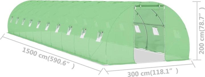 Immagine prodotto vidaXL Gewächshaus