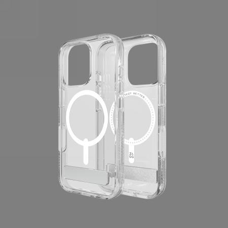 Actual product image Zagg Crystal Palace Snap w/Kickstand (Apple iPhone 16 Pro)