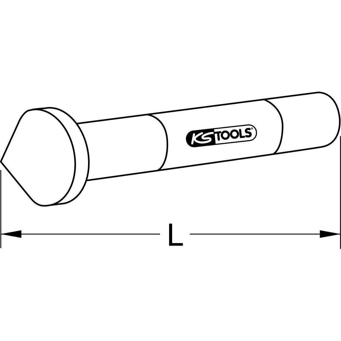 Thumbnail - KS Tools, Bolzenschneider + Seitenschneider, 122.2290 (130 mm)