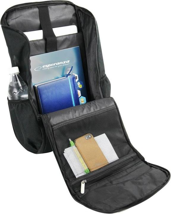 Actual product image Esperanza ET199 Laptop Backpack 15 6" Black