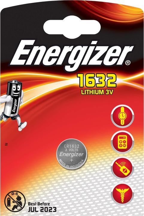 Immagine prodotto Energizer CR1632 Litio (1 pz., CR1632, 130 mAh)