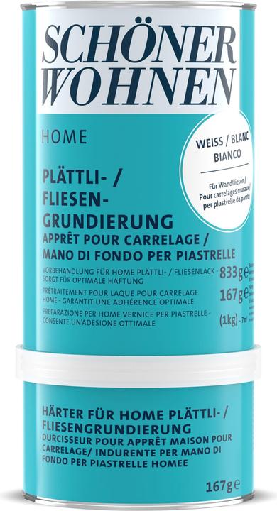 Actual product image Schöner Wohnen 2K Tile Primer (White, 1 l)