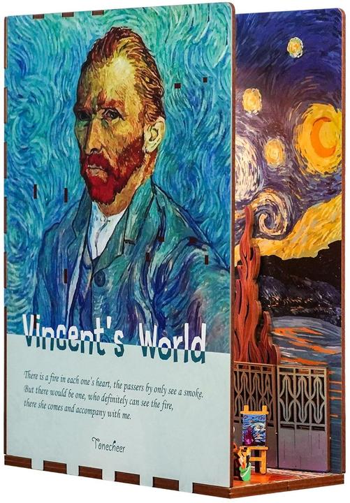 Produktbild Tonecheer Vincent's World - Book Nook (80 Teile)