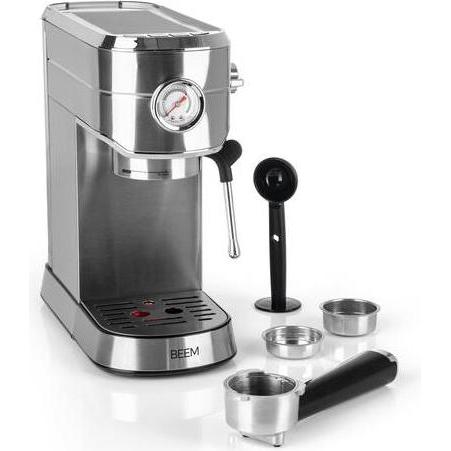 Beem Siebträger-Maschine Espresso Ultimate, Siebträgermaschine, Silber